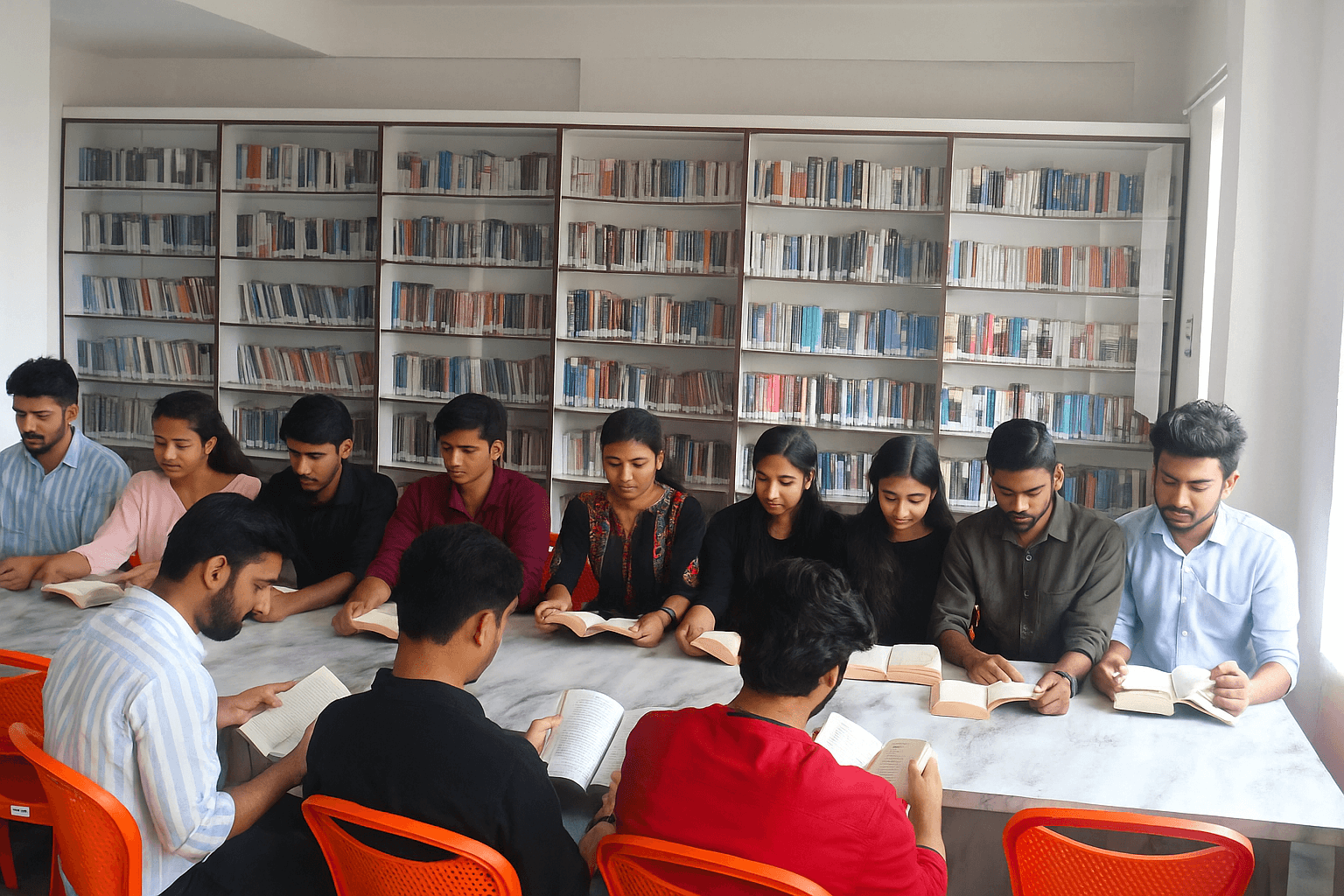 Omkara College of Professional Education Library